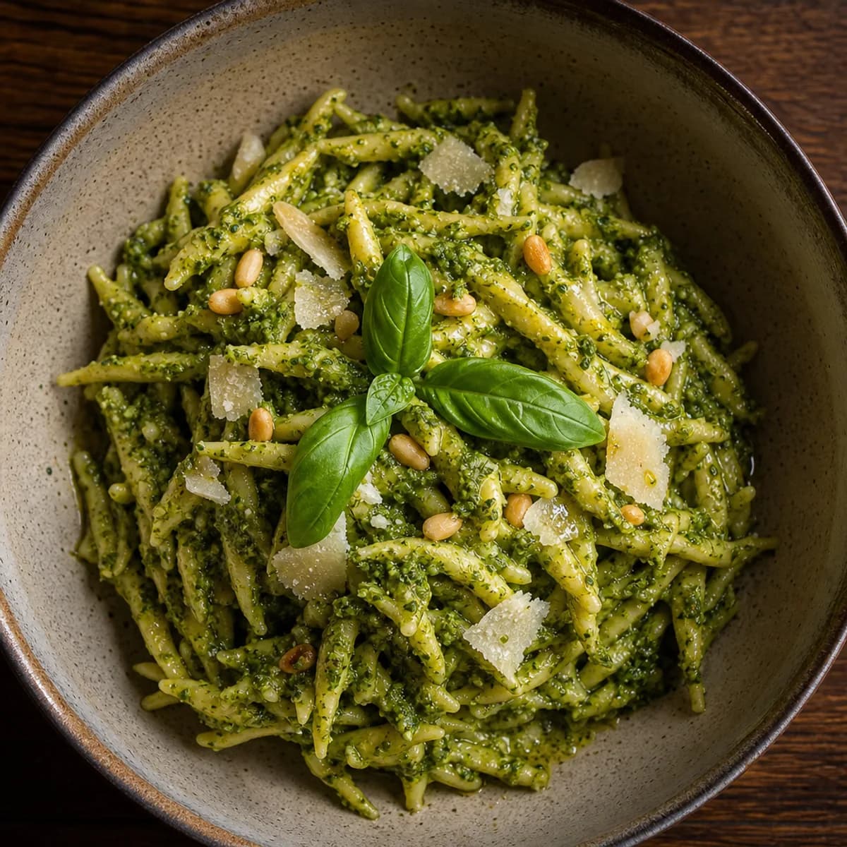 Trofie al Pesto Genovese