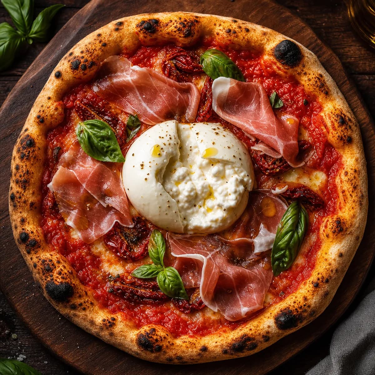 Burrata e Prosciutto Crudo